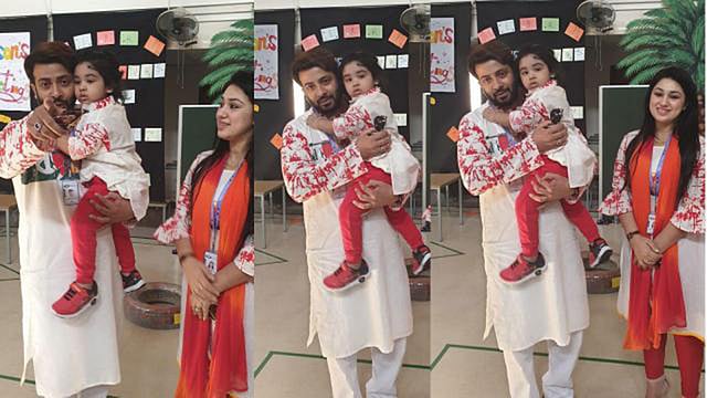 ছেলে আব্রাম খান জয়কে নিয়ে শাকিব খান ও অপু বিশ্বাস