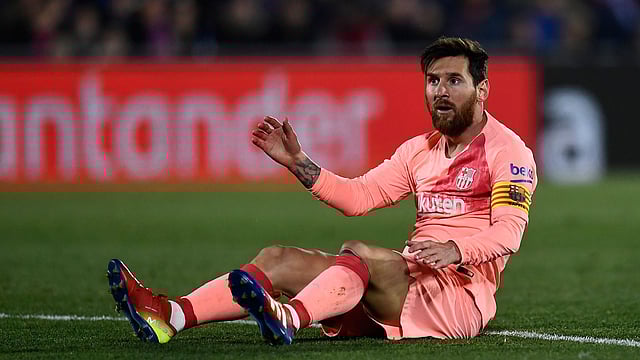 লা লিগায় আধিপত্য ধরে রেখেছে বার্সেলোনা। ছবি: এএফপি