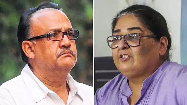 অলোক নাথ ও বিনতা নন্দা