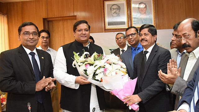 ক্রীড়া প্রতিমন্ত্রী জাহিদ আহসান রাসেল। সৌজন্য ছবি