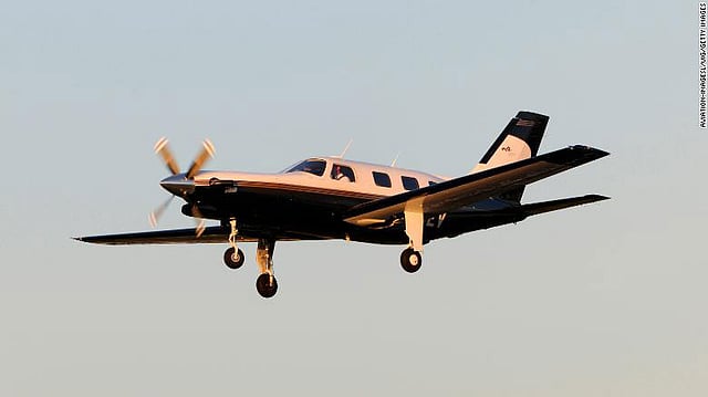 এমন একটি বিমানেই চড়েছিলেন সালা। ফাইল ছবি