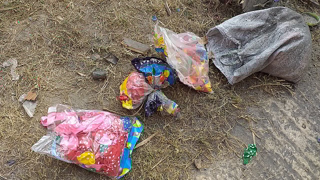 আজ শুক্রবার সকাল ৮টার দিকে এ ঘটনা ঘটে। ছবি: আশরাফুল আলম