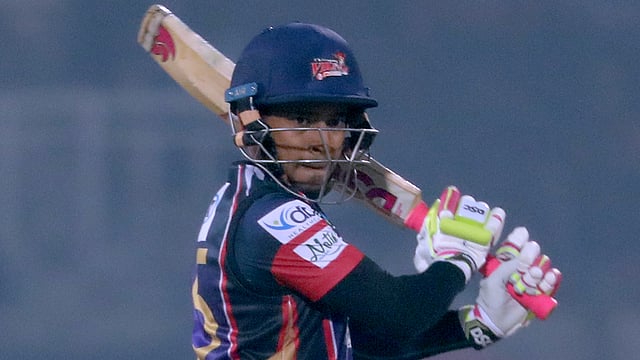 মুশফিকের চিটাগং রয়েছে টেবিলে শীর্ষে। ছবি: প্রথম আলো