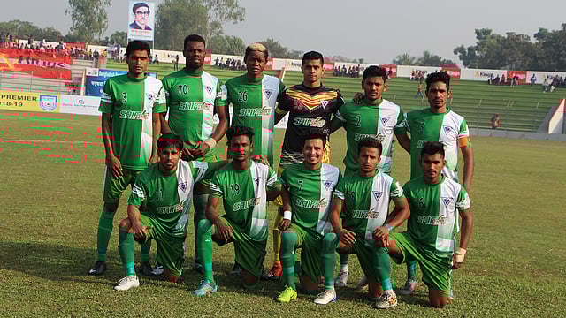 নোফেল স্পোর্টিংয়ের একাদশ। ফাইল ছবি