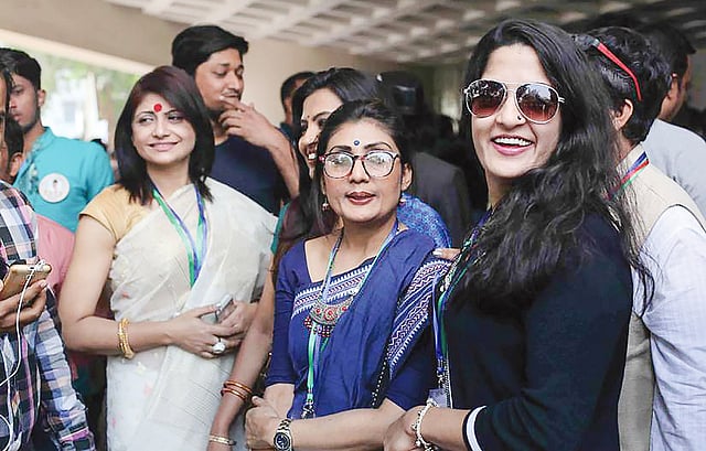 দুই বছর আগে উৎসাহ–উদ্দীপনায় অনুষ্ঠিত হয়েছিল অভিনয় শিল্পী সংঘের নির্বাচন। ছবি: সংগৃহীত