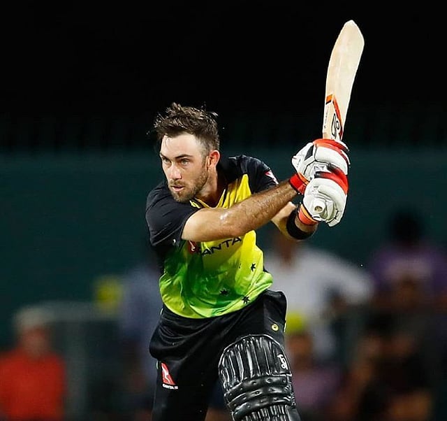 ম্যাক্সওয়েলের সামনে এদিন দাঁড়াতেই পারেননি লঙ্কান বোলাররা। ছবি: টুইটার