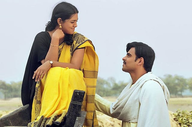 ‘ফাগুন হাওয়ায়’ ছবির দৃশ্যে তিশা ও সিয়াম