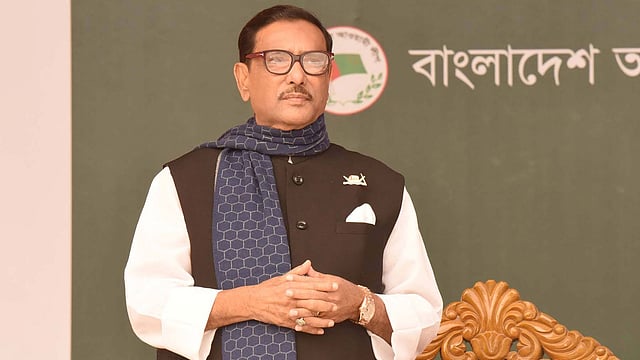 ওবায়দুল কাদের। ফাইল ছবি