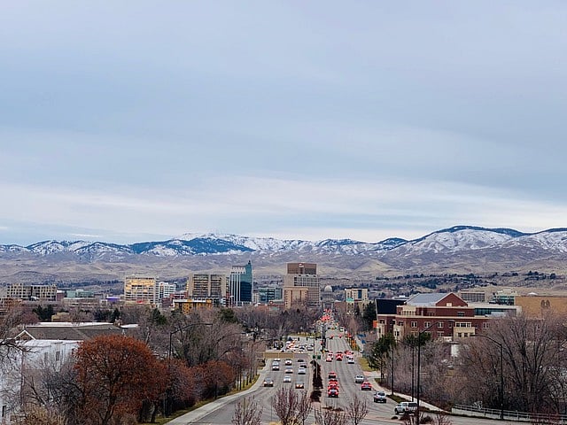 বয়েসির ডাউনটাউনের সৌন্দর্য