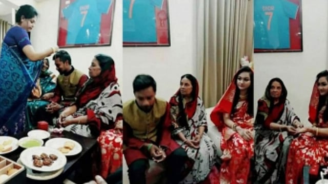 কাল আকদ হয়েছে সাব্বিরের। ছবি: ফেসবুক