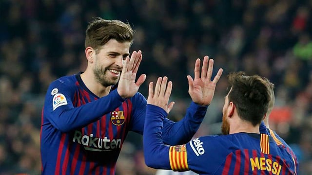 লাজুক মেসিকে দেখে ভুল বুঝবেন না, বলেছেন পিকে! ছবি : এএফপি