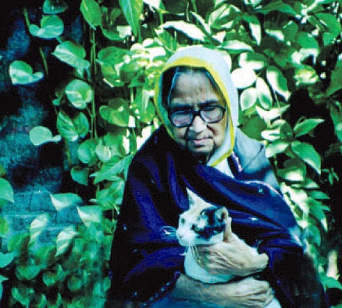 বেগম সুফিয়া কামাল। ছবি: নাসির আলী মামুন