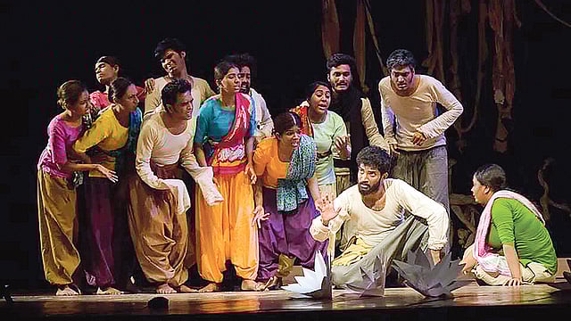 প্রাচ্যনাটের ৩৫তম ব্যাচের শিক্ষার্থীদের প্রযোজনা খোয়াবনামা