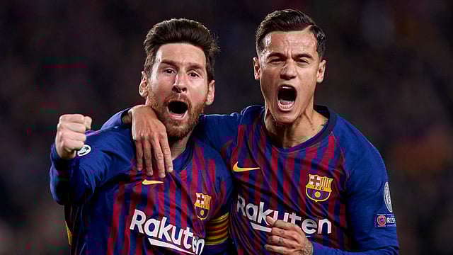 দুঃসময়ে কুতিনহোর পাশে এসে দাঁড়িয়েছেন মেসি। ছবি : টুইটার