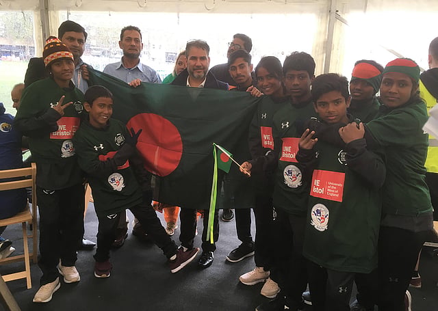 জয়ের উল্লাস দলের সবার মাঝে। সৌজন্য ছবি