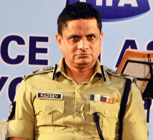 সিআইডির এডিজি রাজীব কুমার। ছবি: ভাস্কর মুখার্জি