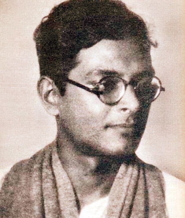 মানিক বন্দ্যোপাধ্যায় (১৯ মে ১৯০৮–৩ ডিসেম্বর ১৯৫৬)। ছবি: সংগৃহীত