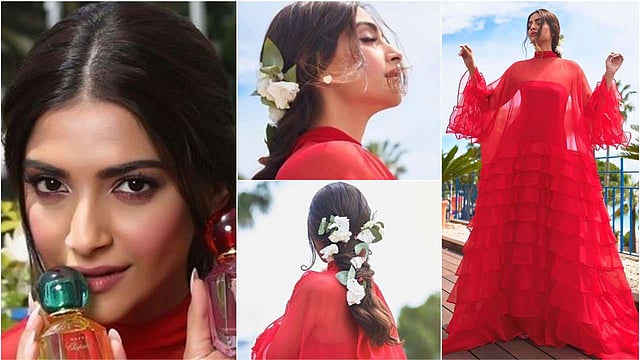 নাওমি ক্যাম্পবেলের আইকনিক লুককেই যেন নতুন করে মনে করালেন সোনম কাপুর