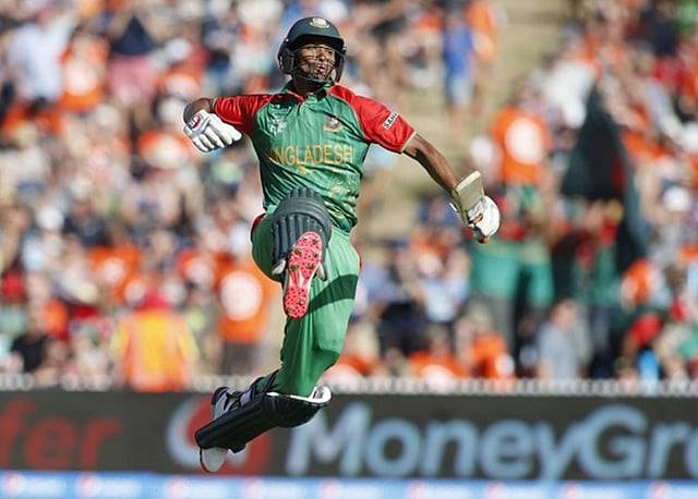 গত বিশ্বকাপে অসাধারণ খেলেছেন মাহমুদউল্লাহ। ছবি: টুইটার