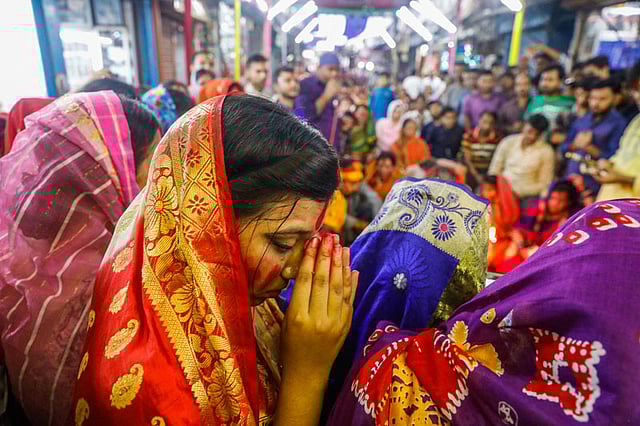 পূজায় জাগতিক সংসার, দেশ ও জাতির কল্যাণ কামনা করা হয়। একই সঙ্গে দেশে সন্ত্রাসবাদ ও সহিংসতার বিনাশ কামনা করে দেবীর কাছে প্রার্থনা করেন পুণ্যার্থীরা।