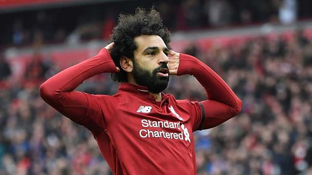 প্রিমিয়ার লিগের সেরা গোলদাতা হয়েছেন সালাহ। ছবি : এএফপি