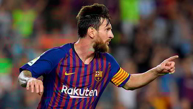 এবারও দুর্দান্ত মৌসুম কাটিয়েছেন মেসি। ছবি : এএফপি