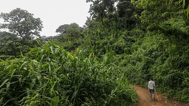 রুইলুইপাড়া থেকে প্রায় ২ কিলোমিটার দূরত্বে কংলাক পাহাড়ের চূড়ায় অবস্থিত কংলাকপাড়া