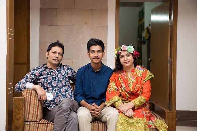 মইনুল হকের হাসিখুশি পরিবার। এখন শুধুই স্মৃতি। ছবি: সংগৃহীত