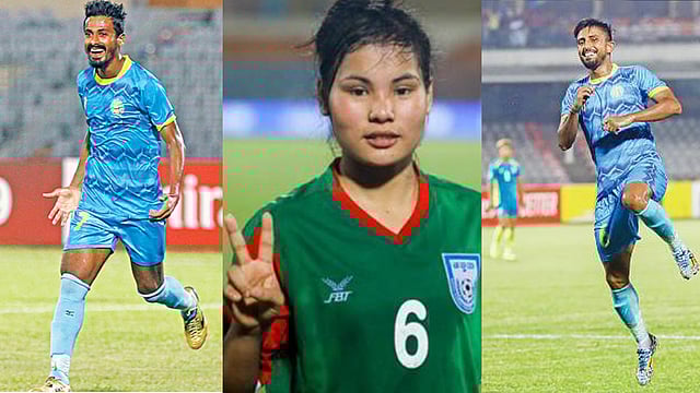 আন্তর্জাতিক ফুটবলে আলো কেড়েছে সোহেল রানা, মনিকা চাকমা ও মামুনুল ইসলামের গোল। ফাইল ছবি