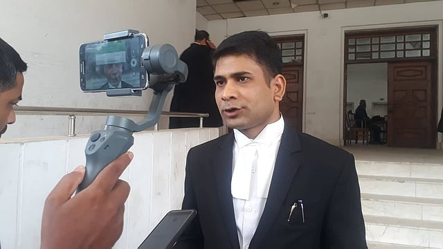 রিটকারী আইনজীবী সুবীর নন্দী দাস। ছবি: প্রথম আলো