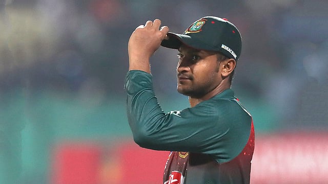 বাংলাদেশ অধিনায়ক সাকিব আল হাসান। ছবি: প্রথম আলো