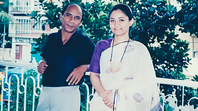 মেয়ের সঙ্গে দিলদার। ছবি: সংগৃহীত