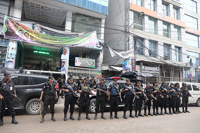 রাজধানীর কাকরাইলে সম্রাটের কার্যালয়। ছবি: মোর্শেদ নোমান