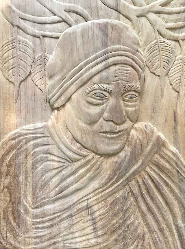 খোদাই করা একটি শিল্পকর্ম