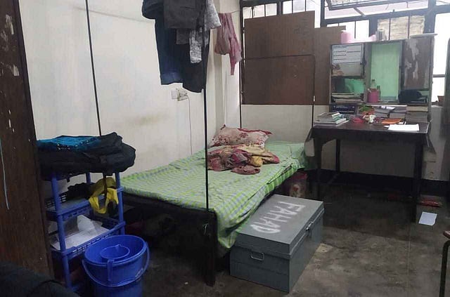 শেরেবাংলা হলের এই কক্ষে থাকতেন আবরার ফাহাদ। ছবি: সংগৃহীত