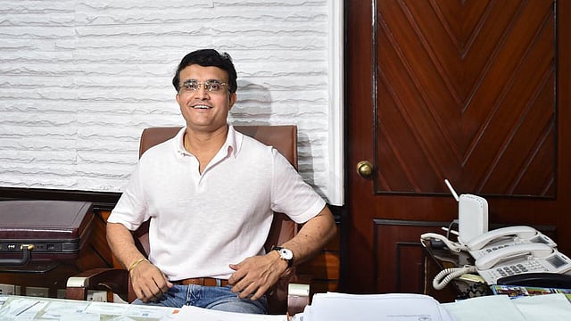 বিসিসিআই প্রধান হয়ে বাংলাদেশকে সহযোগিতার কথা বললেন সৌরভ গাঙ্গুলী। ছবি: এএফপি