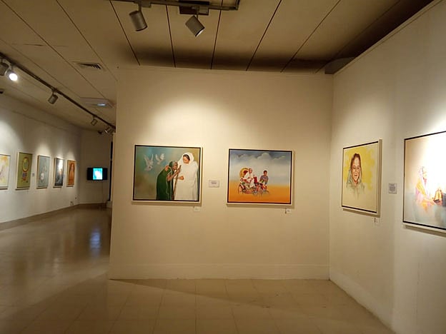 প্রধানমন্ত্রীকে বহনকারী রিকশা ও রিকশাচালক। ছবি: আবদুল্লাহ মুহাম্মাদ যুবায়ের