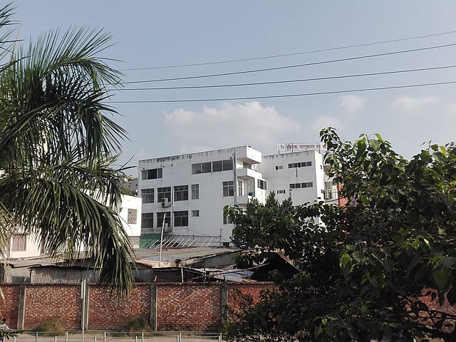 মহানগরীর আবাসিক এলাকা। মগবাজার, ঢাকা। ছবি: তৌহিদুল ইসলাম