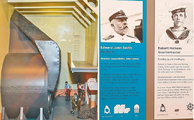 ক্রুদের সম্পর্কেও জানা গেল জাদুঘরে।