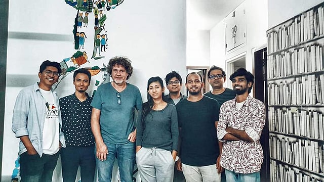 যাঁরা বানালেন ‘রিশকাওয়ালা’। ছবি: সংগৃহীত