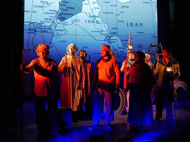 আজ সন্ধ্যায় আছে প্রাচ্যনাটের নতুন নাটক ‘পুলসিরাত’। ছবি: সংগৃহীত