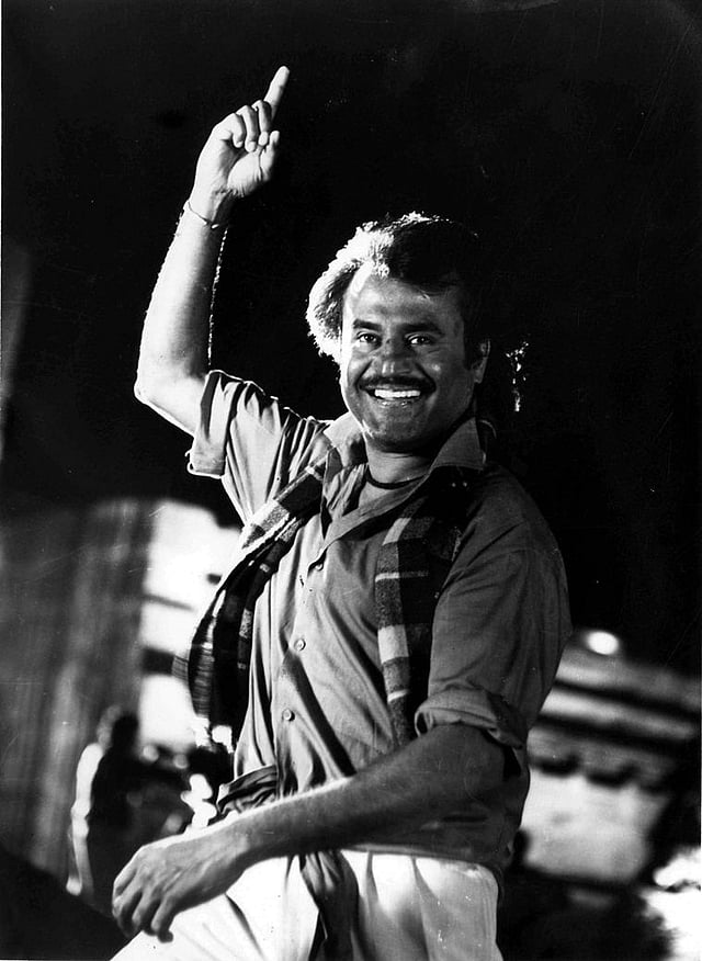 তামিল ছবিতে রজনীর উপস্থিতি মানেই বাড়তি কিছু। ছবি: সংগৃহীত