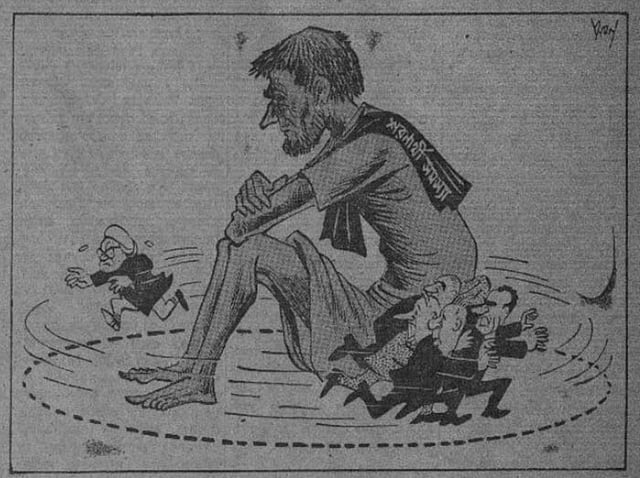 ১৯ জুন প্রকাশিত এ কার্টুনে দেখা যাচ্ছে বিশ্ব নেতৃবৃন্দের পেছনে শরণ সিং ছুটছেন বাংলাদেশের শরণার্থী সমাধানের জন্য। কিন্তু তাঁদের তিনি নাগাল পাচ্ছেন না।