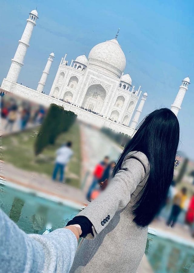 শীতের ছুটিতে মা-বাবাকে সঙ্গে নিয়ে বিদ্যা সিনহা মিম ছুটে গেছেন ভারতের আগ্রায়, তাজমহল দেখতে। জানিয়েছেন, ২০১৯ সালটা তাঁর দুর্দান্ত কাটল। ছবি: ইনস্টাগ্রাম থেকে নেওয়া