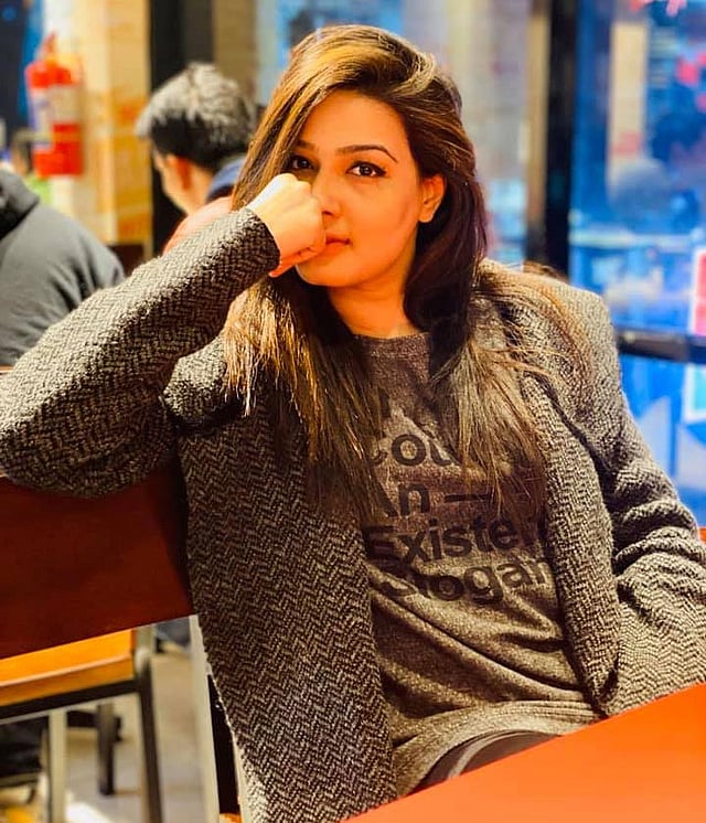 চিত্রনায়িকা মাহিয়া মাহি। ছবি: ফেসবুক থেকে নেওয়া