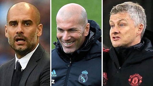 খেলোয়াড় থেকে নিজের ক্লাবে ম্যানেজার হয়েছেন তিনজনই। ছবি : এএফপি