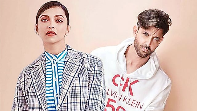 দীপিকা পাড়ুকোন ও হৃতিক রোশন। ছবি: ইনস্টাগ্রাম