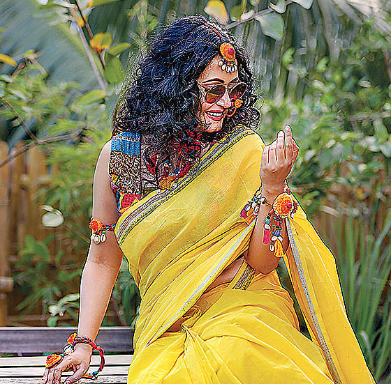 ২০১৯ সালে প্রকাশিত ‘বর্ণিল বিয়ে’ ম্যাগাজিনে মডেল হয়েছিলেন ফওজিয়া