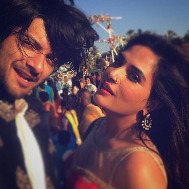 আলী ফজল ও রিচা চাড্ডা। ছবি: ইনস্টাগ্রাম