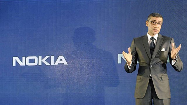 নকিয়ার প্রেসিডেন্ট ও প্রধান নির্বাহী কর্মকর্তা রাজীব সুরি। ছবি: রয়টার্স